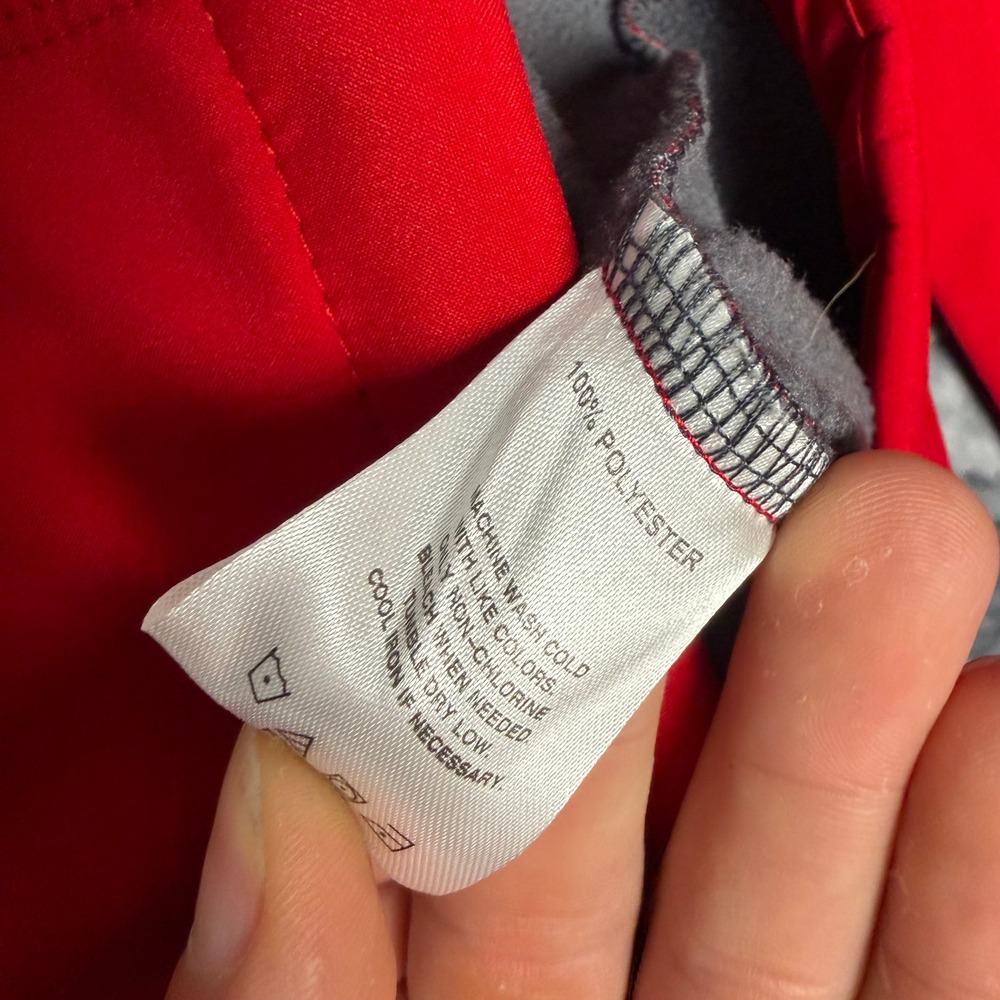 Port Authority Soft Shell Jacket Women XL Red Ochsner Health Rapid Response Zip - Picture 8 of 10